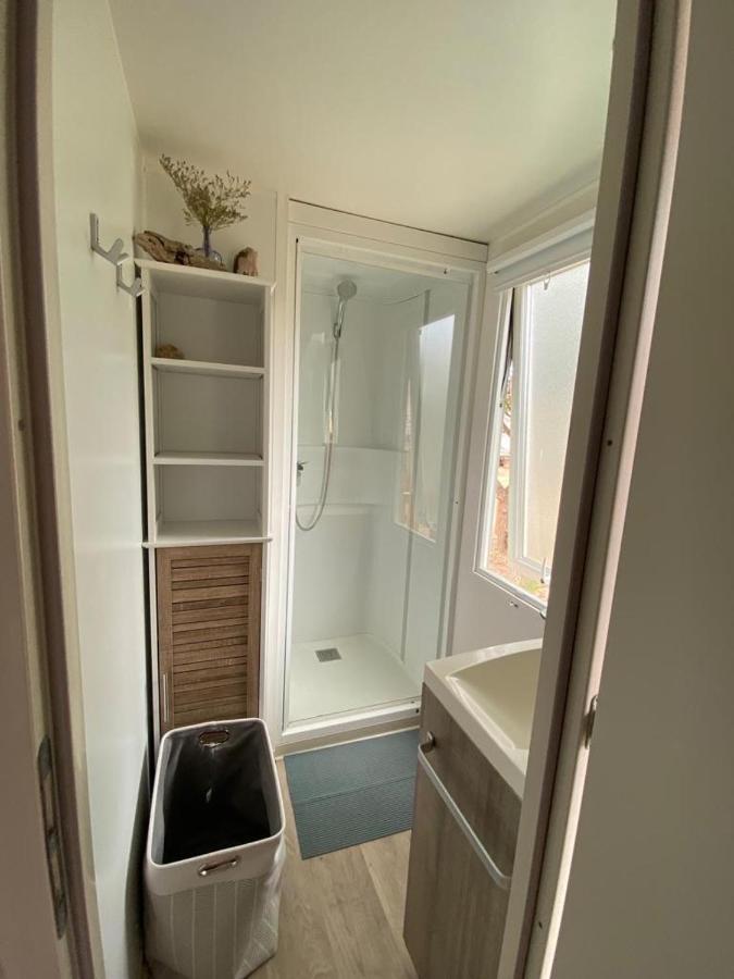 Mh148 Camping Tohapi Novela - Mobil Home 6P Climatise - ปอร์-ลา-นูแวลล์ ภายนอก รูปภาพ